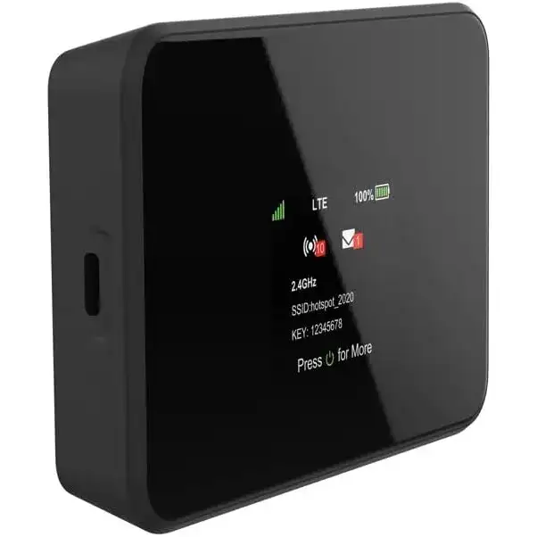 AT&T Wi-Fi Turbo Hotspot 2, 256 MB, Black - Prepaid Hotspot, dual band - 1
